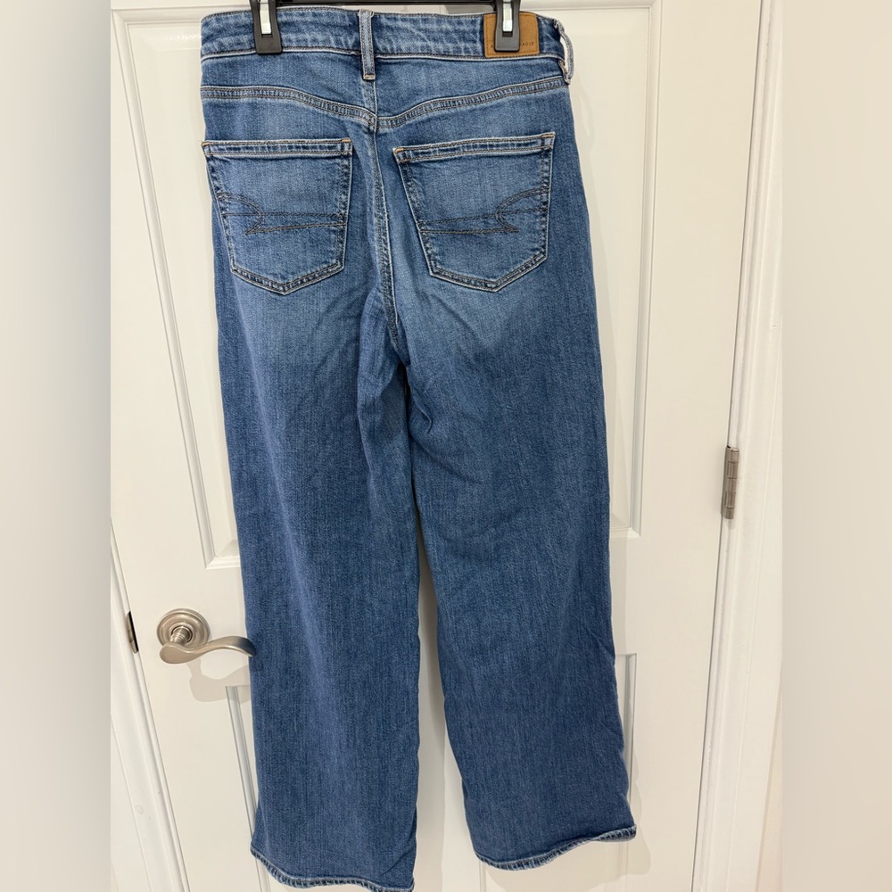 American Eagle Outfitters Super High-Rise Baggy Wide Leg - Picture 2 of 4